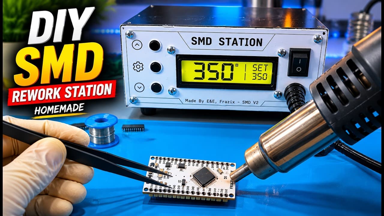 SMD Rework Station control interface